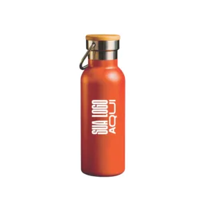 Garrafa Térmica Inox WB Bambu 500ML