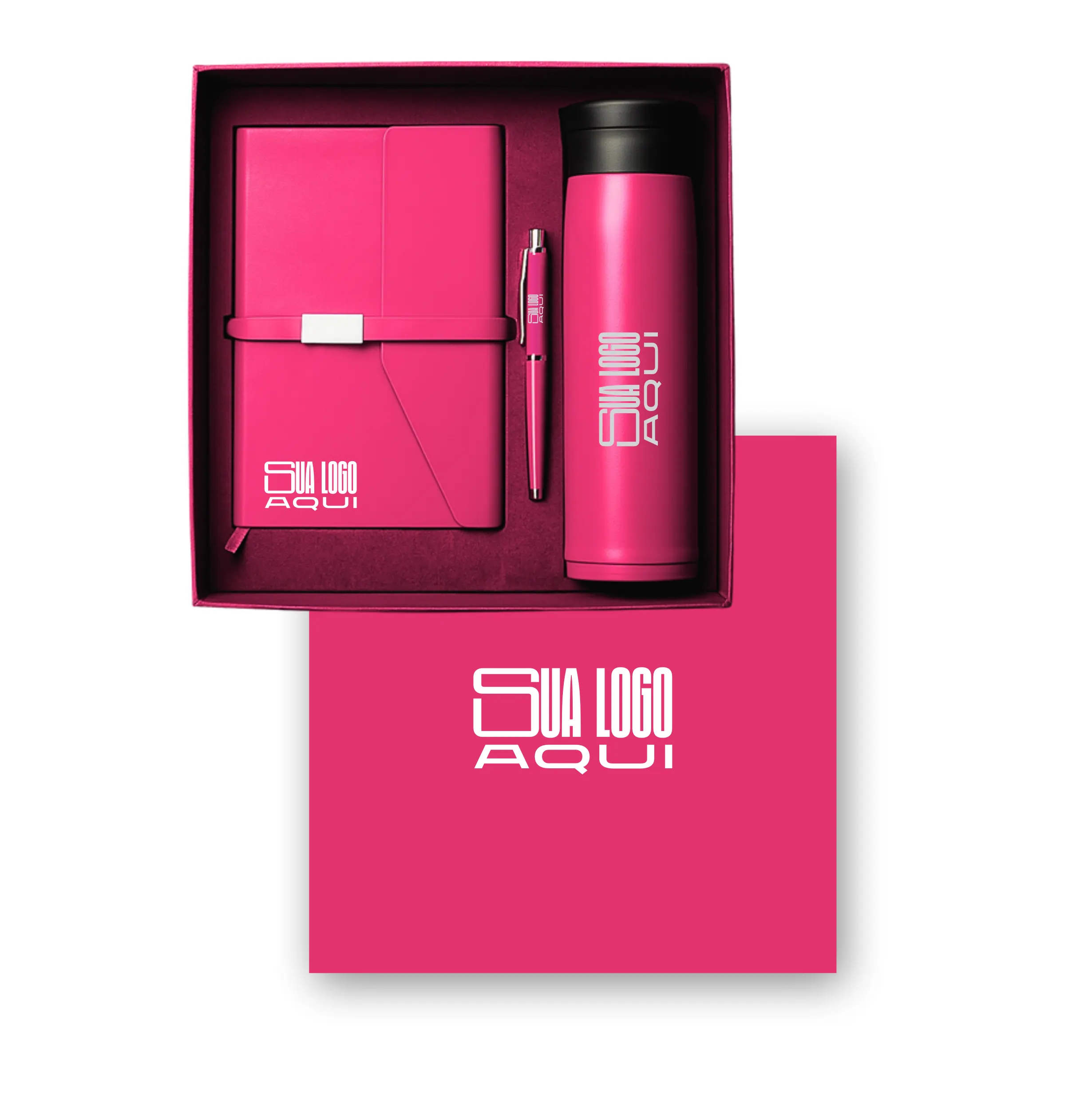 KIT CORPORATIVO ROSA